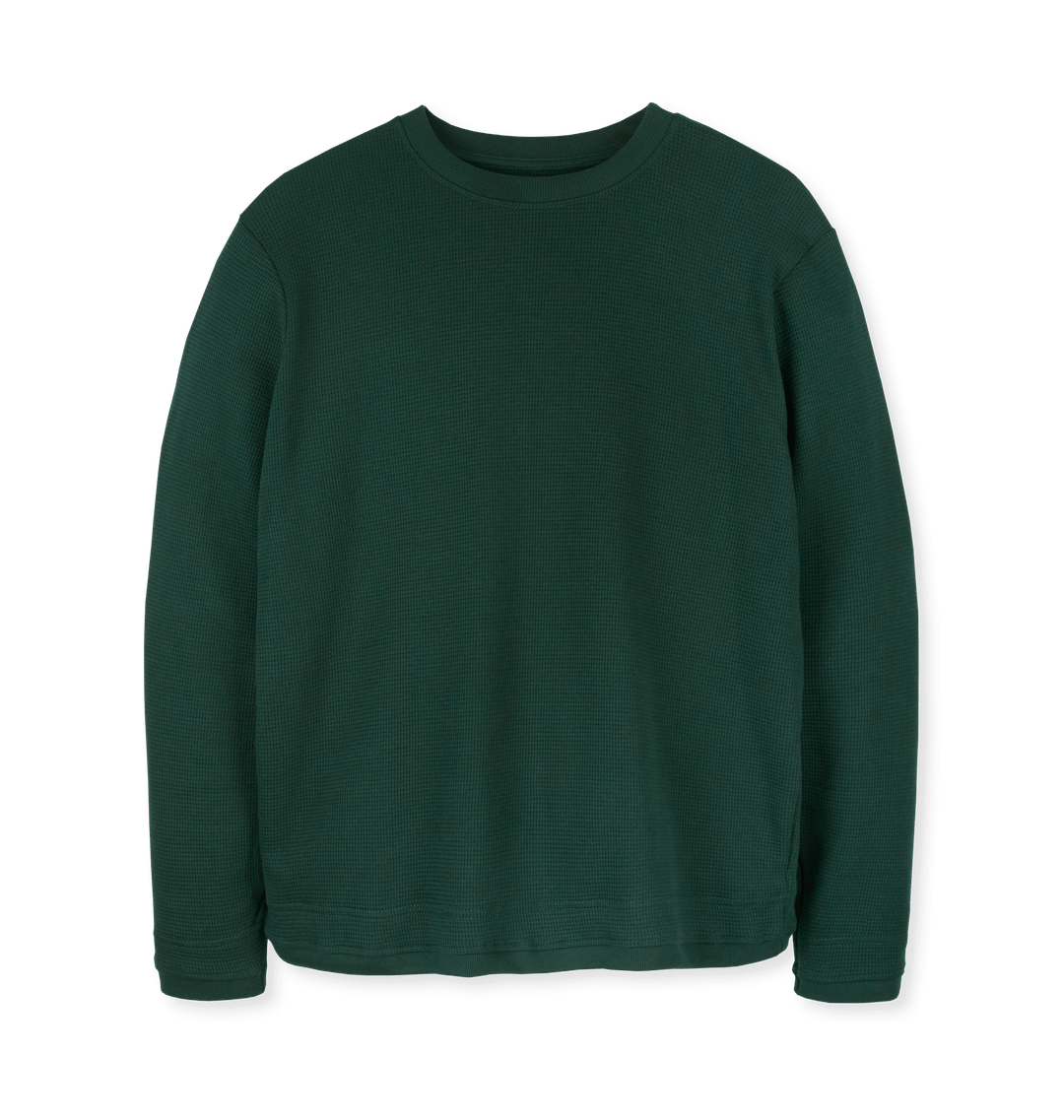 Men's Waffle Knit Jumper - Knitwear