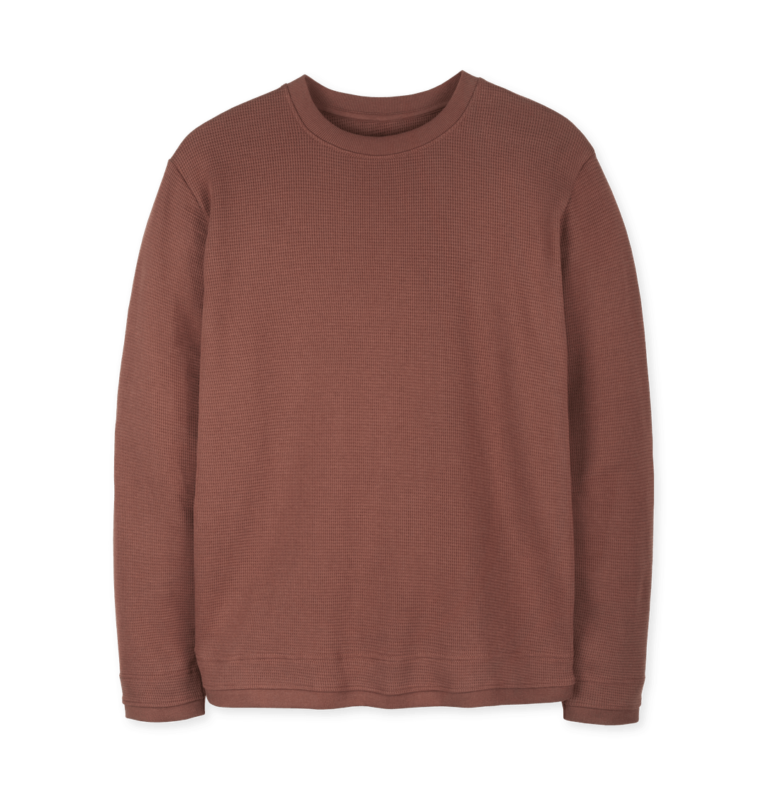 Men's Waffle Knit Jumper - Knitwear