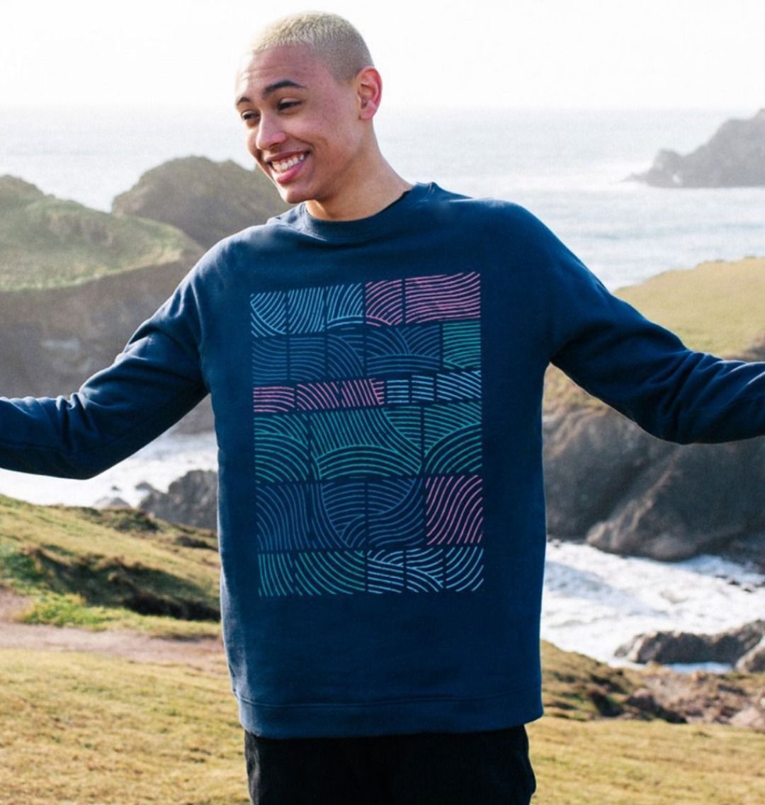 Morse Code Sweatshirt - Printed Sweatshirt