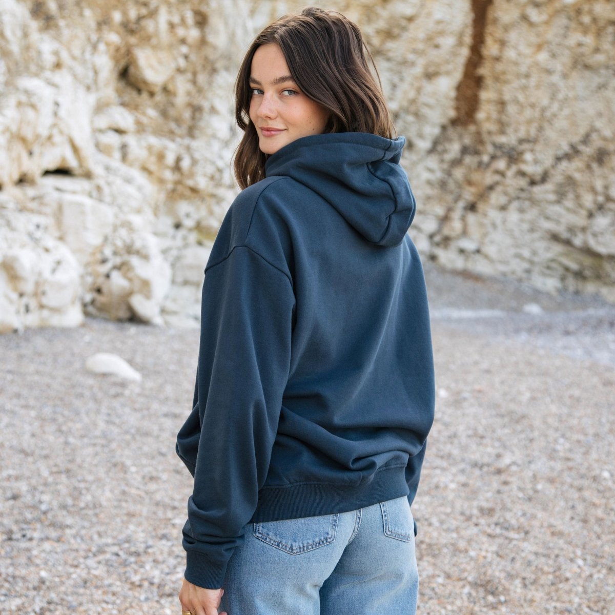 Organic Cotton Kangaroo Pocket Hoodie - Printed Hoody