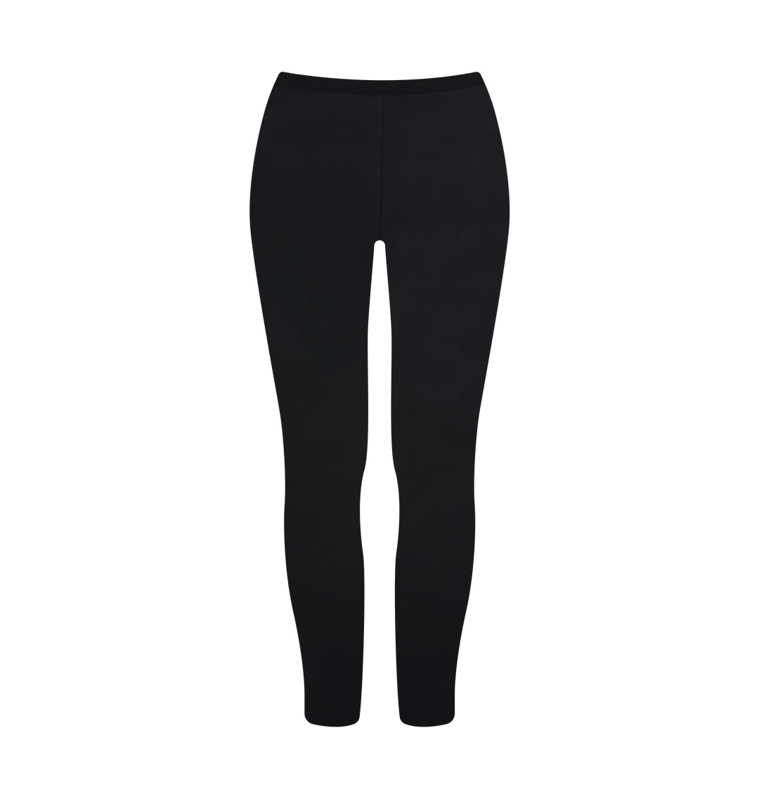 Plain Organic Cotton Leggings - Trousers