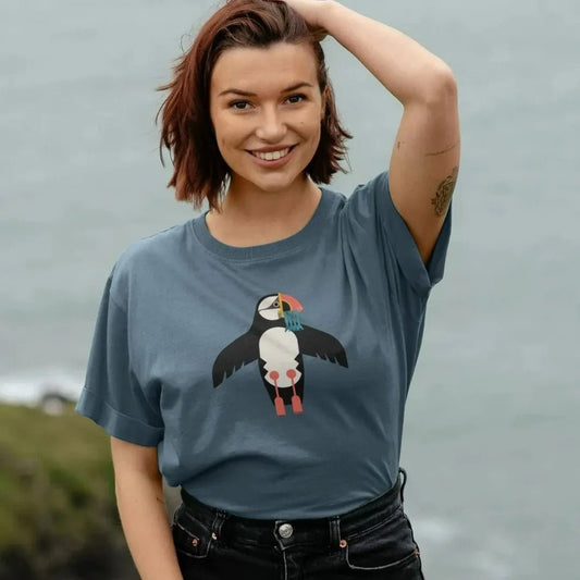 Puffin Relaxed Fit T - shirt - Printed T - shirt