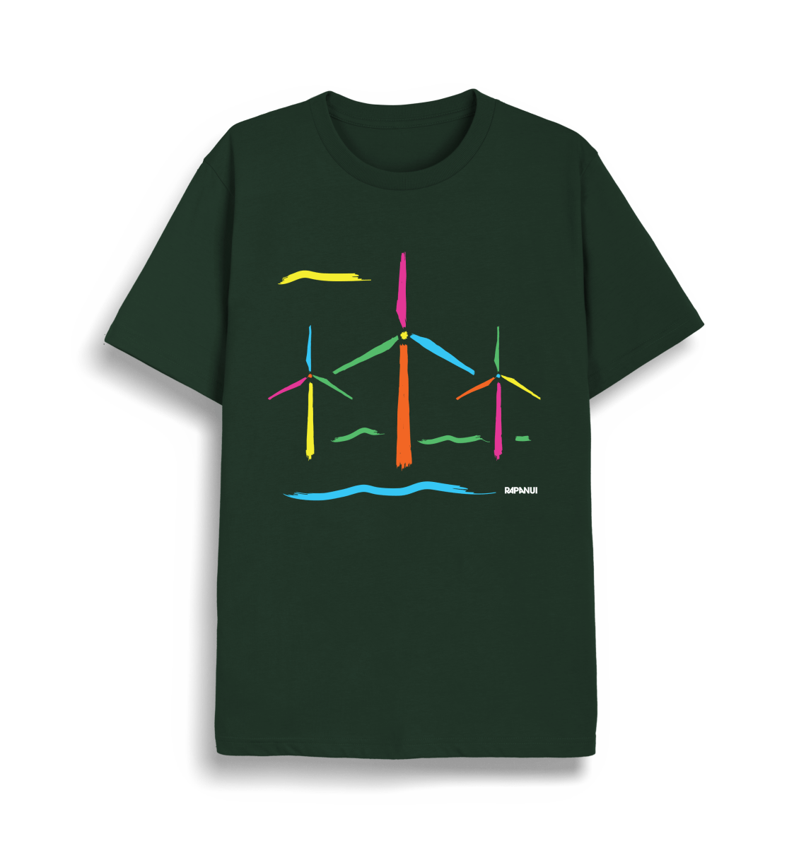 Rapanui Renewable Energy T-Shirt - Printed T-shirt