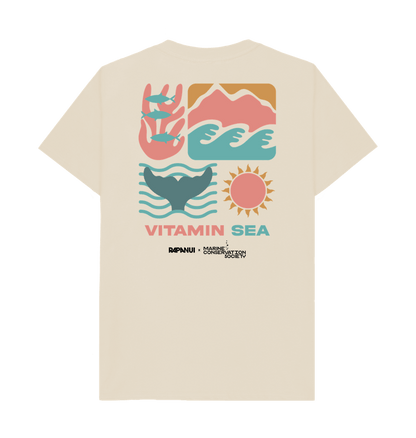 Rapanui x MCS Men's Vitamin Sea T - shirt - Printed T - shirt