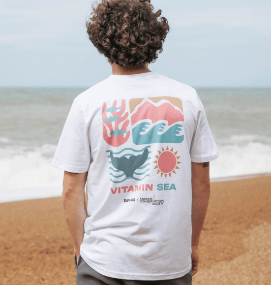 Rapanui x MCS Men's Vitamin Sea T - shirt - Printed T - shirt