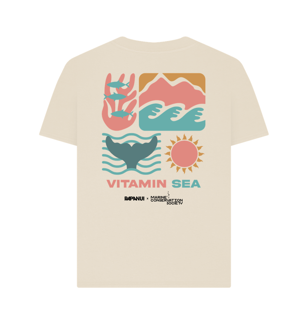 Rapanui x MCS Women's Vitamin Sea T - Shirt - Printed T - shirt