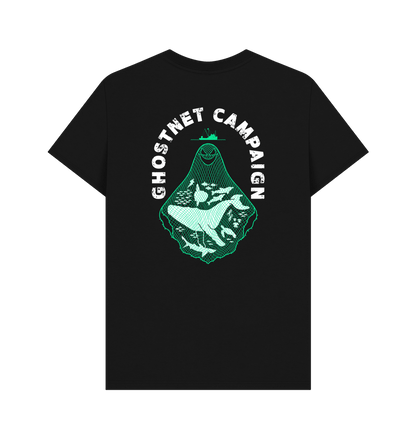 Rapanui x Sea Shepherd Sea Shepherd Ghost Nets T - shirt - Printed T - shirt