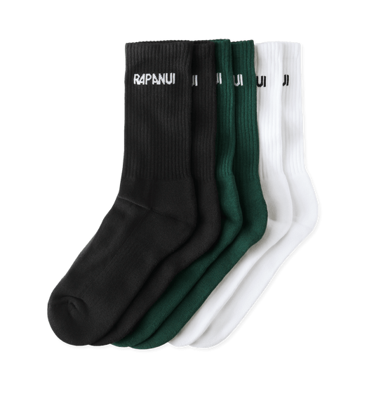 Ribbed Socks - 3 pack - Socks