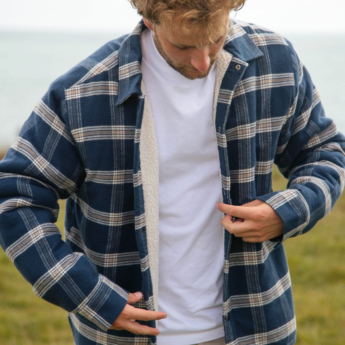 Ridge Sherpa Lined Flannel Jacket - Jackets & coats