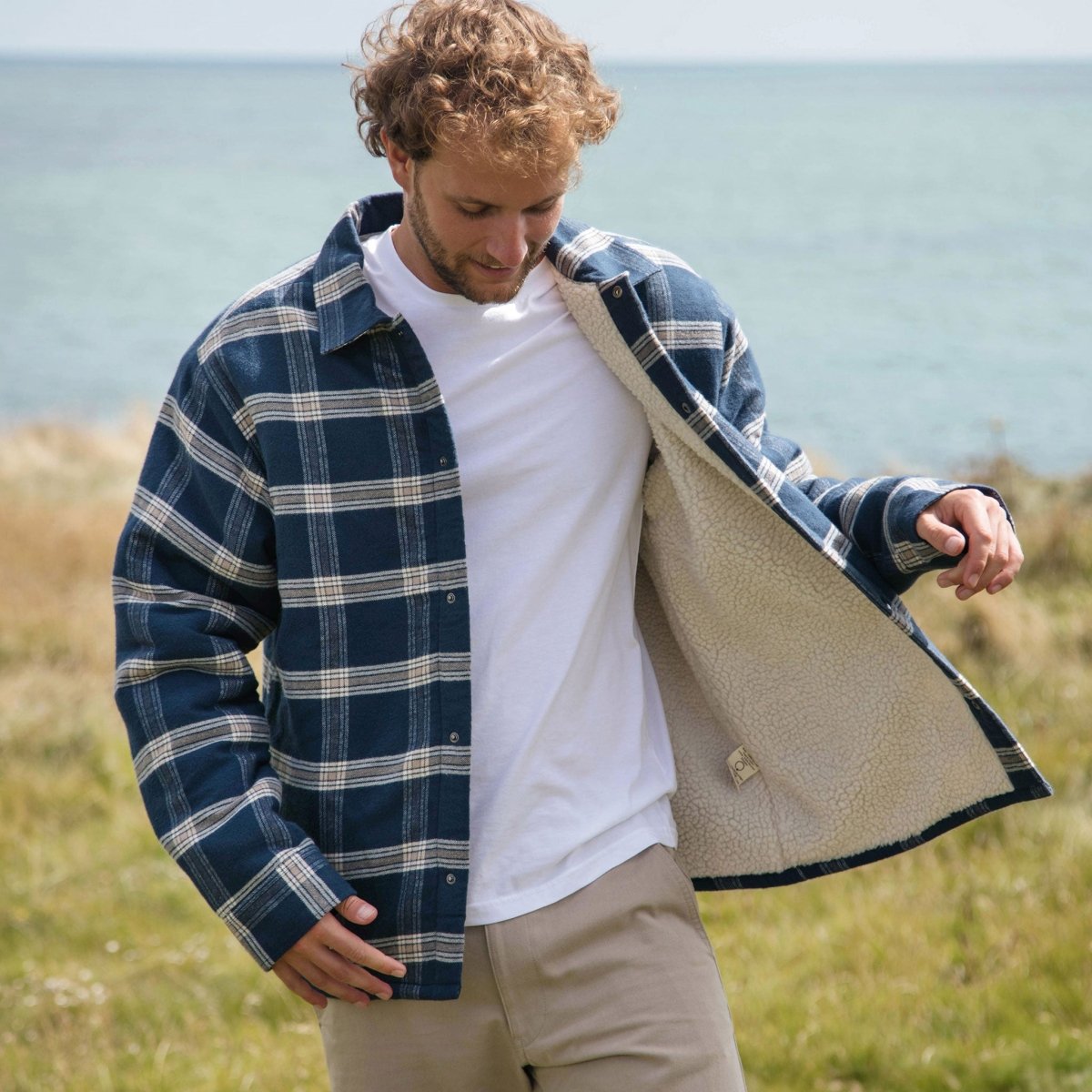 Ridge Sherpa Lined Flannel Jacket - Jackets & coats