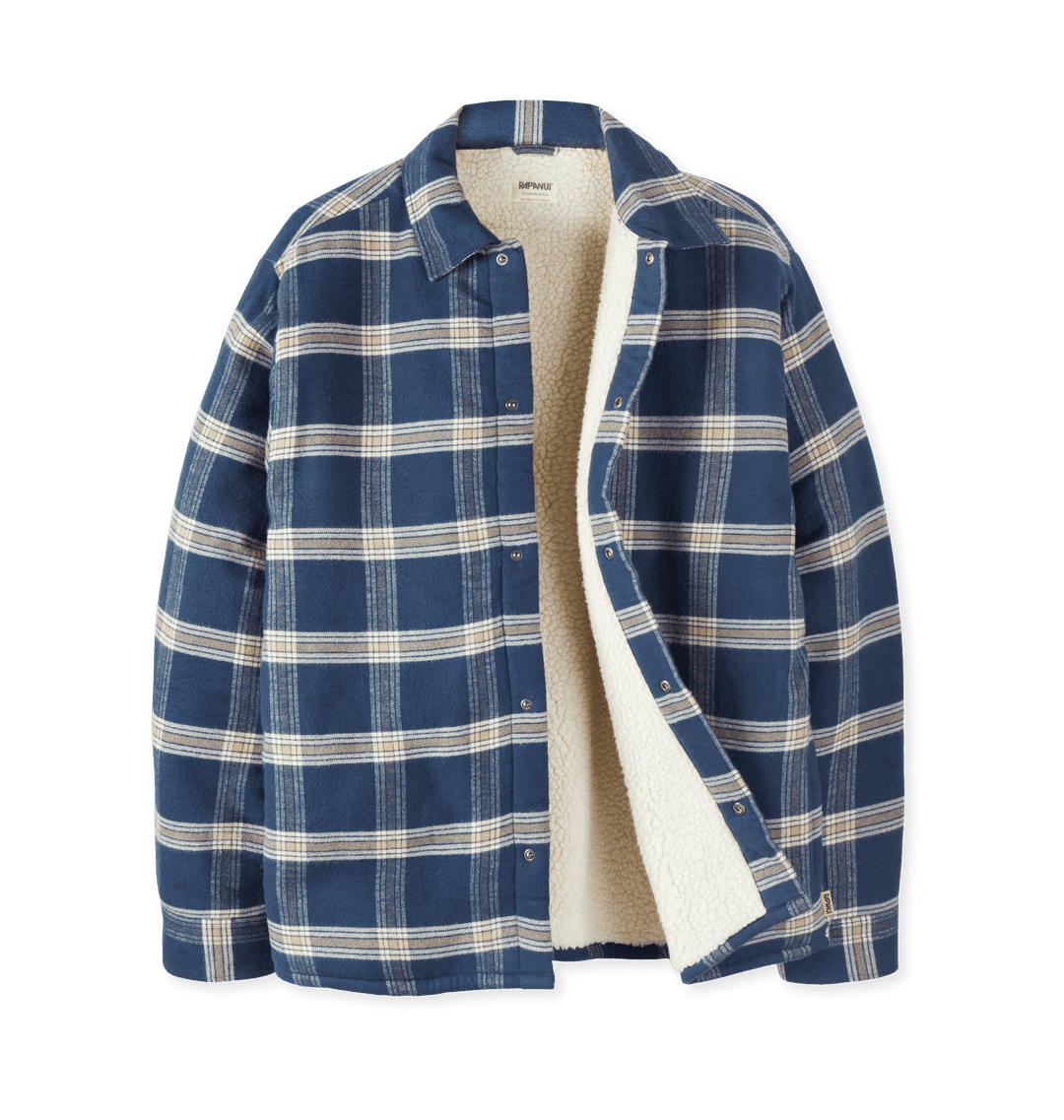 Ridge Sherpa Lined Flannel Jacket - Jackets & coats