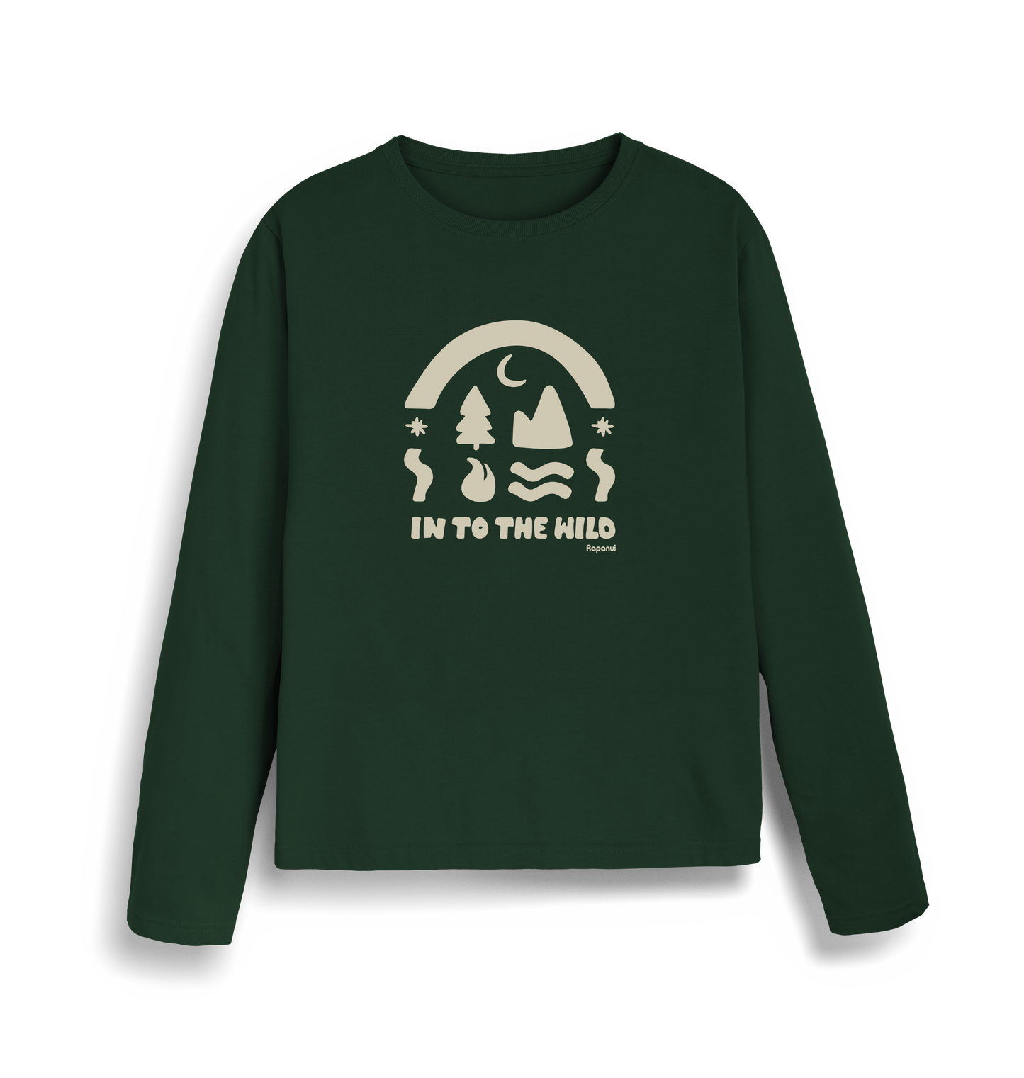 In To The Wild Heavyweight Long Sleeve T-Shirt