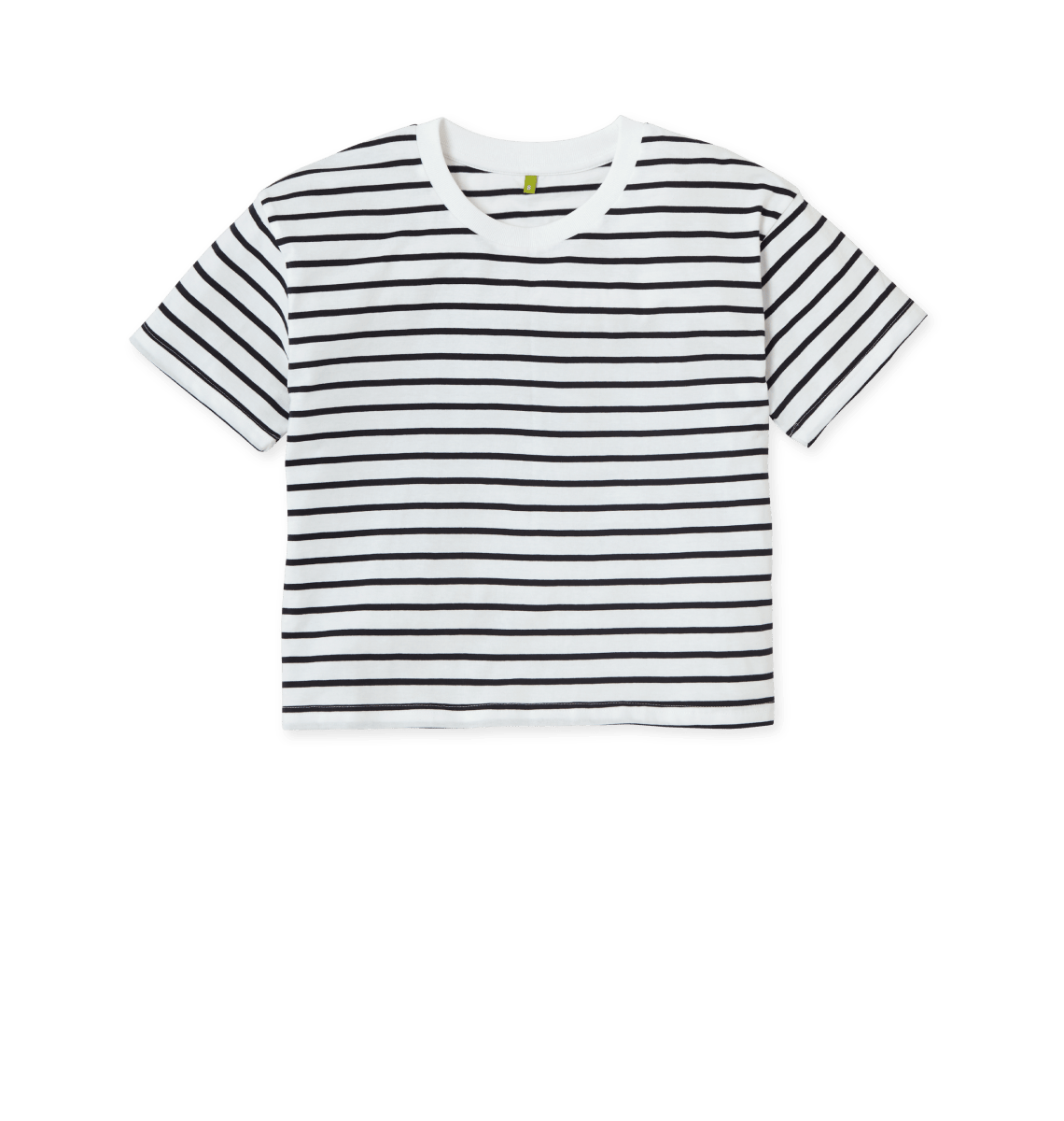 Striped Boxy T-shirt - Striped T-Shirts