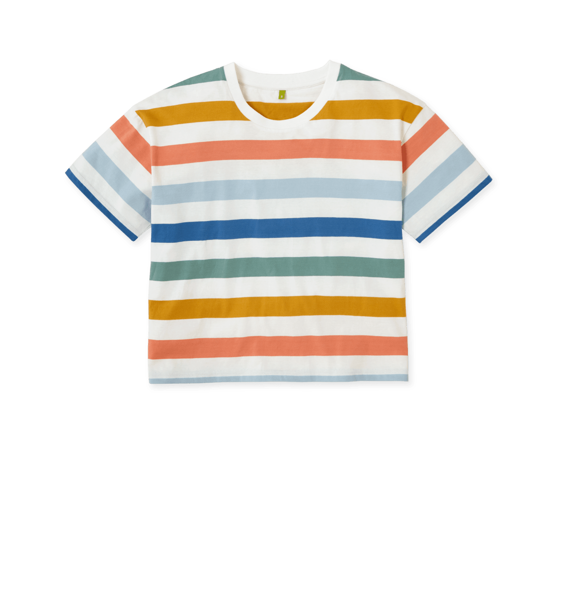 Striped Boxy T-shirt - Striped T-Shirts