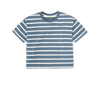 Striped Boxy T-shirt - Striped T-Shirts