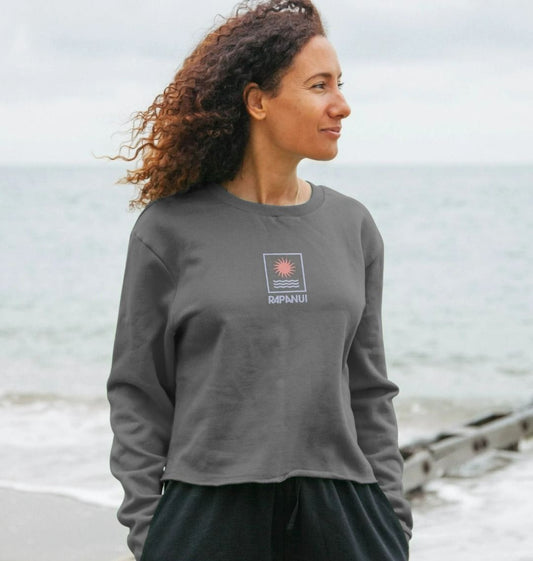 Sun Boxy Jumper - Printed Sweatshirt