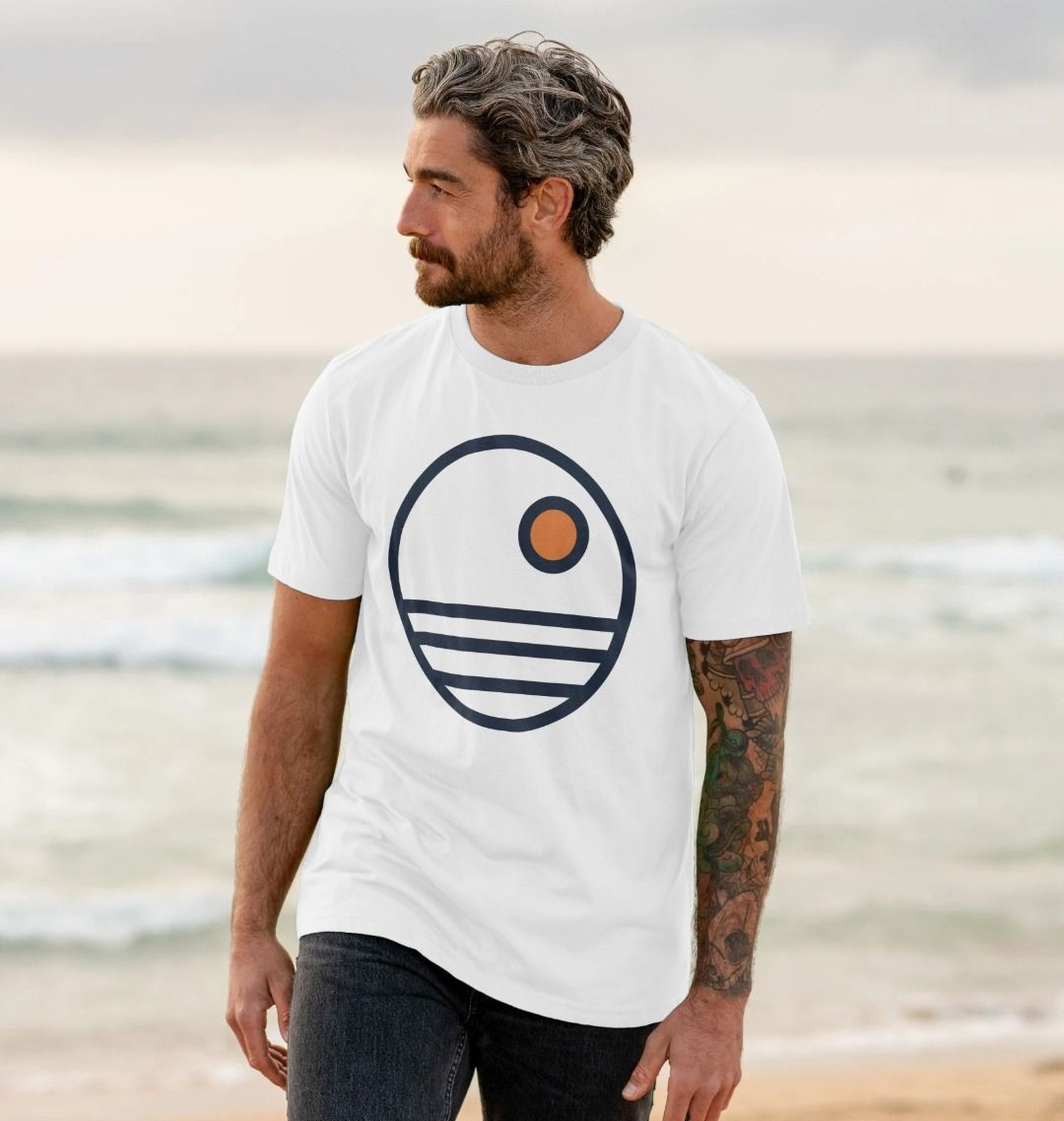 Sunset Surf T - shirt - Printed T - shirt