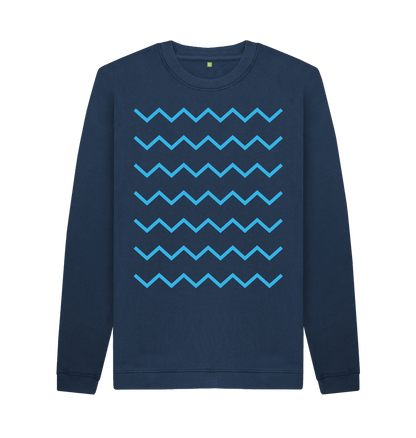 Waves Sweatshirt - Printed Sweatshirt