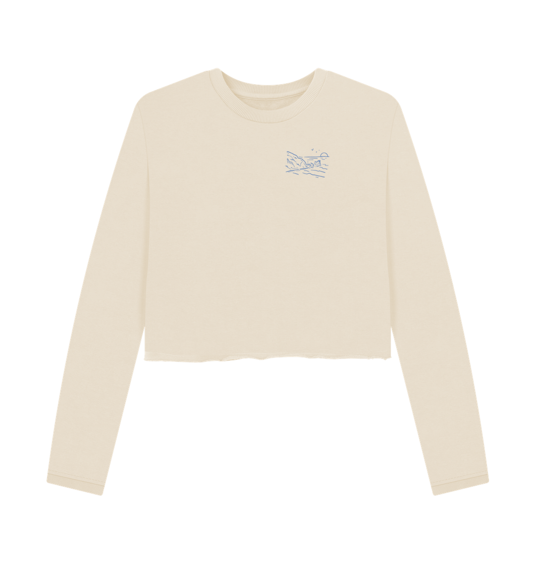 Women's Across The Solent Boxy Jumper - Printed Sweatshirt