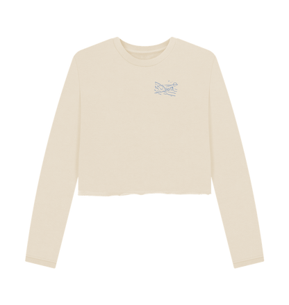 Women's Across The Solent Boxy Jumper - Printed Sweatshirt