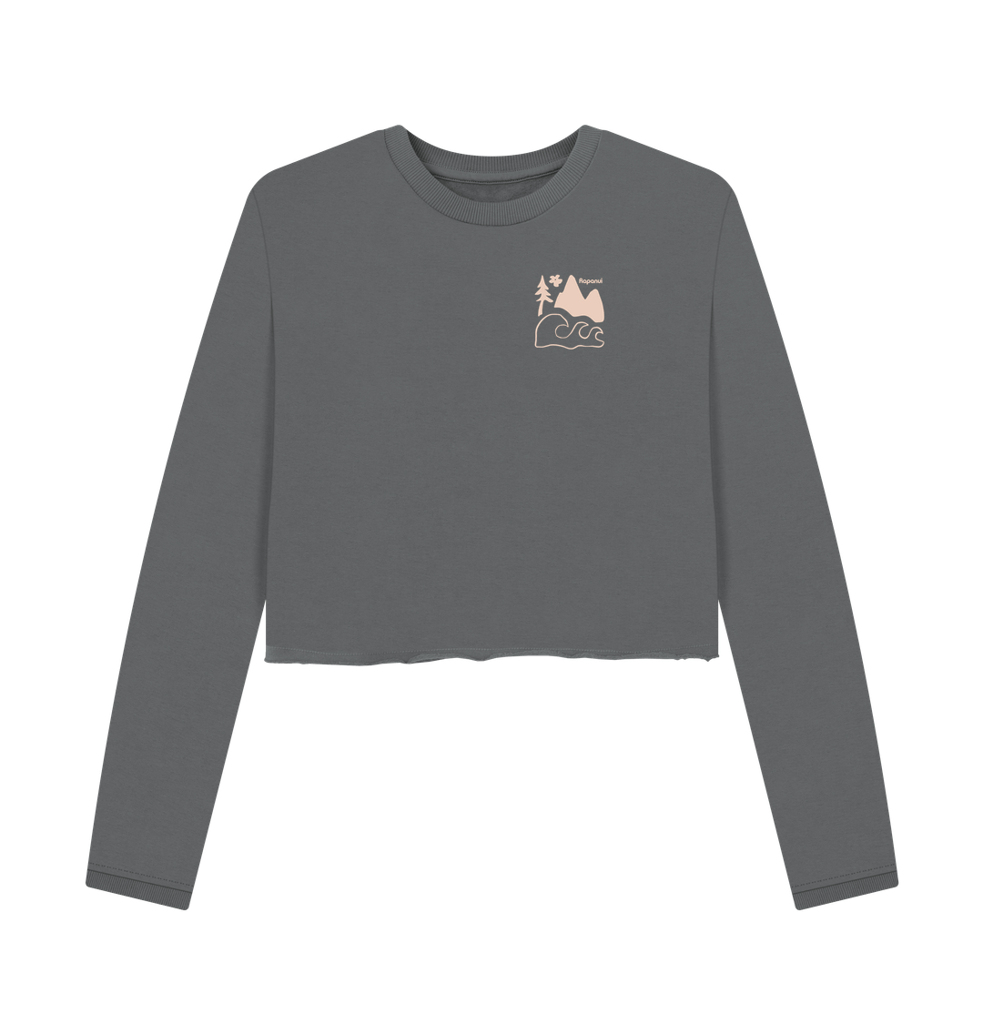 Women's Better Outdoors Boxy Jumper - Printed Sweatshirt