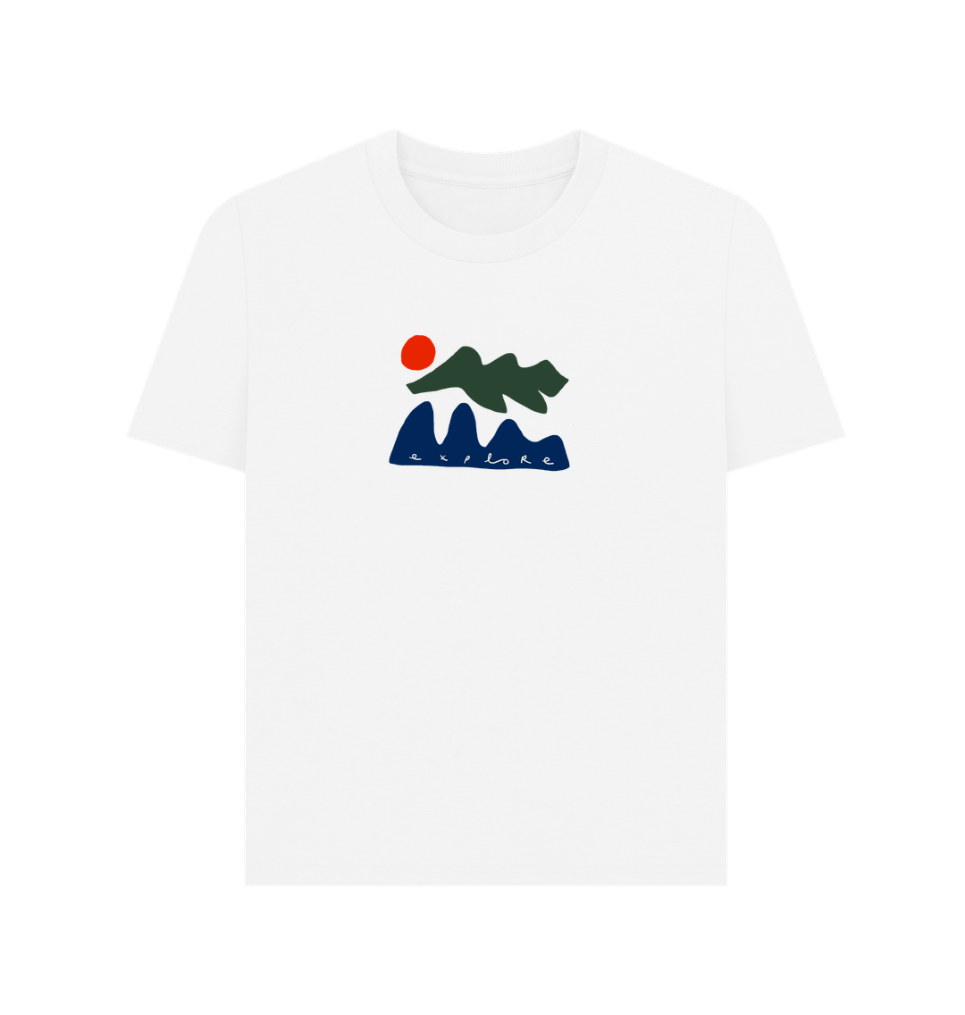 Women's Explore Earth T-Shirt - Printed T-shirt