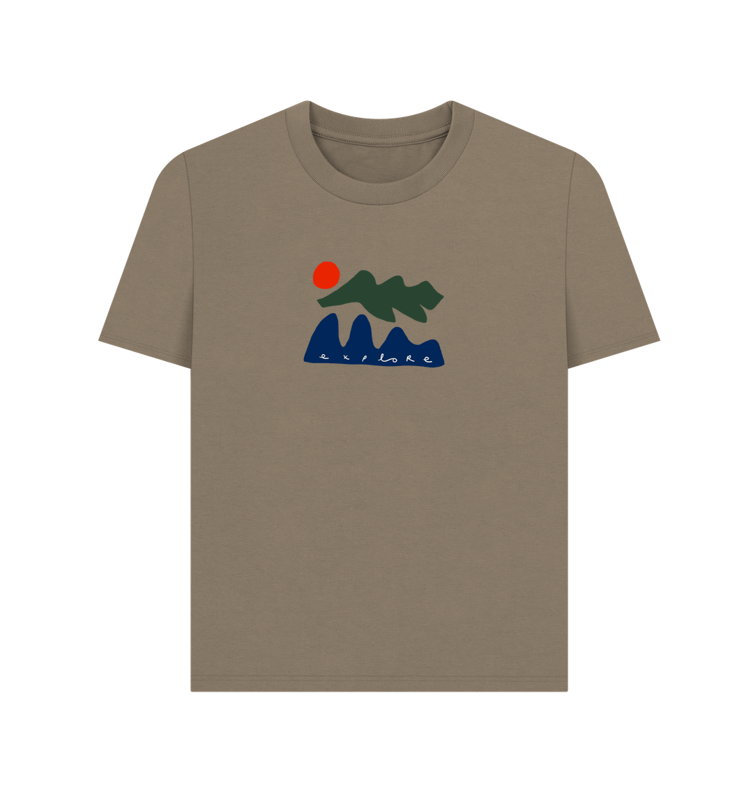 Women's Explore Earth T-Shirt - Printed T-shirt