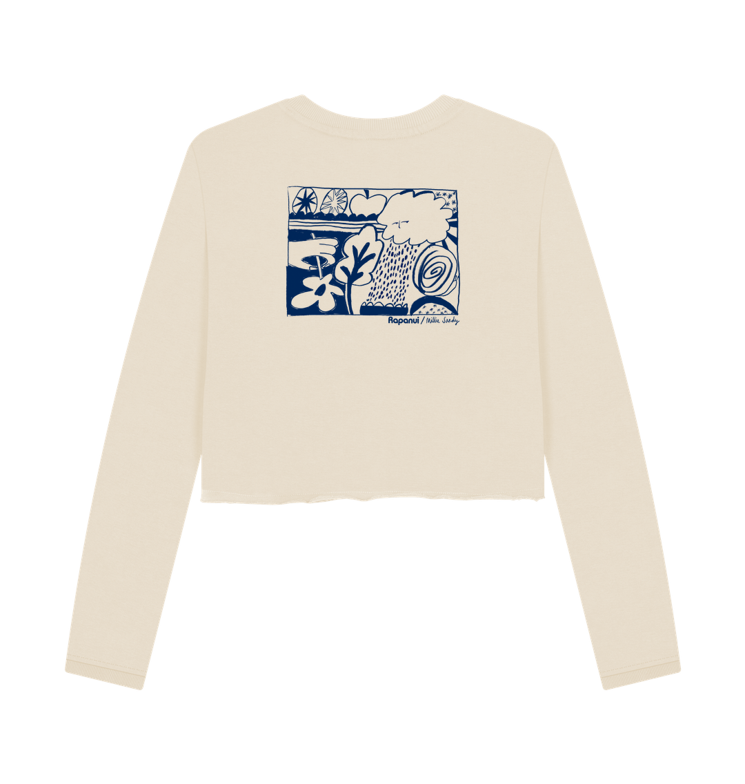 Women's Forage Boxy Jumper - Printed Sweatshirt