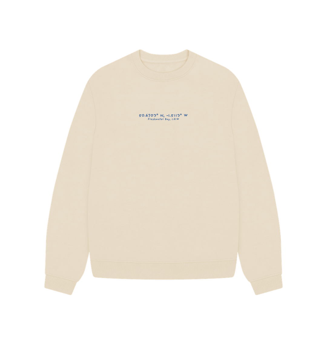 Women's Freshwater Co - ordinates Oversized Sweatshirt - Printed Sweatshirt