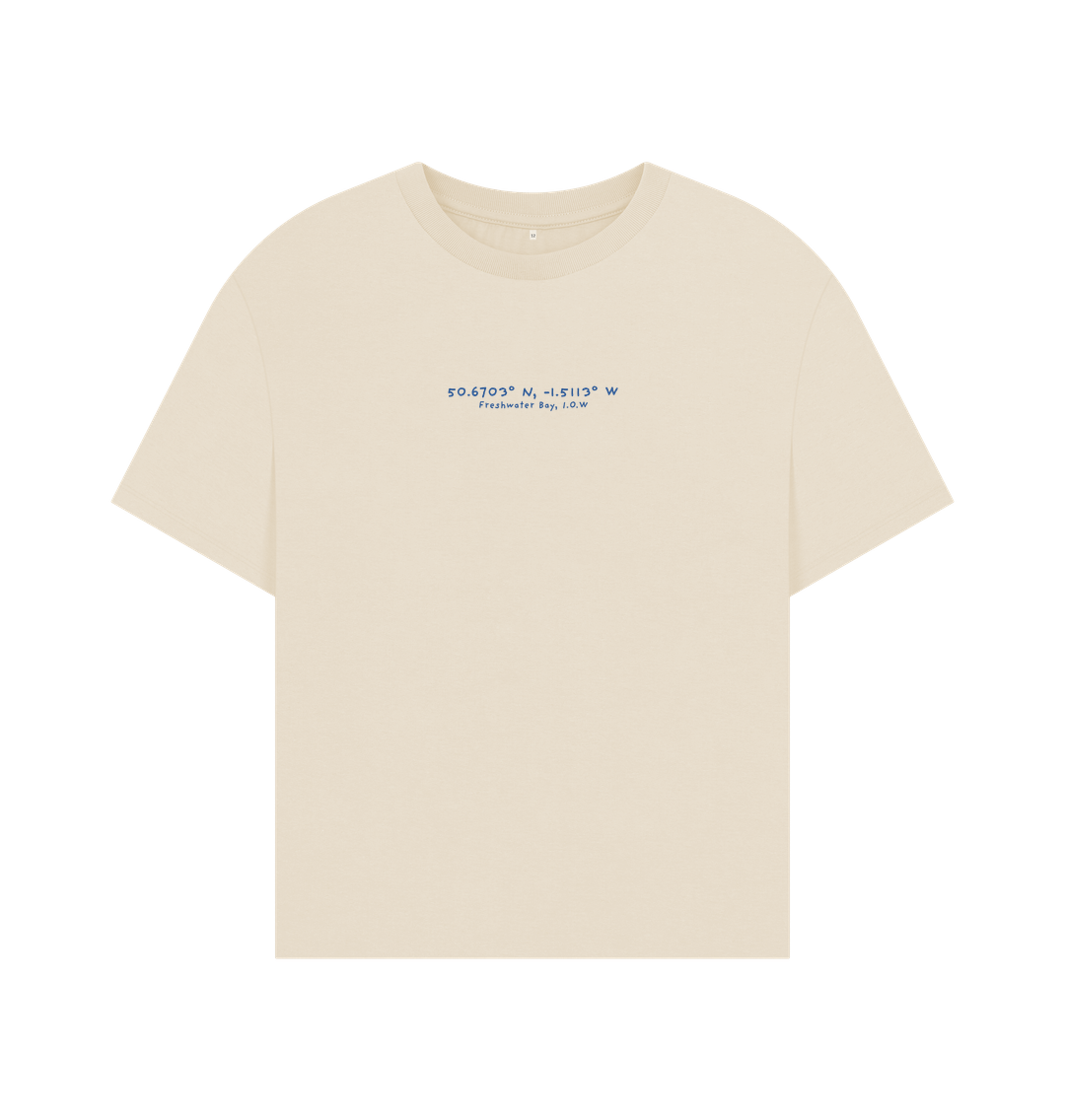 Women's Freshwater Co - ordinates Oversized T - Shirt - Printed T - shirt