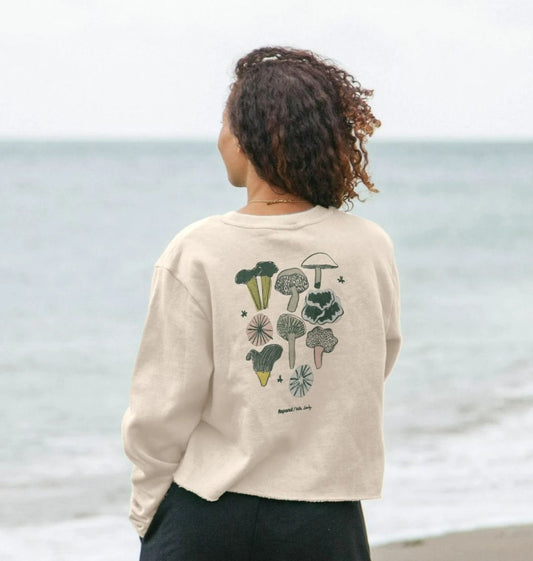 Women's Gather Boxy Jumper - Printed Sweatshirt