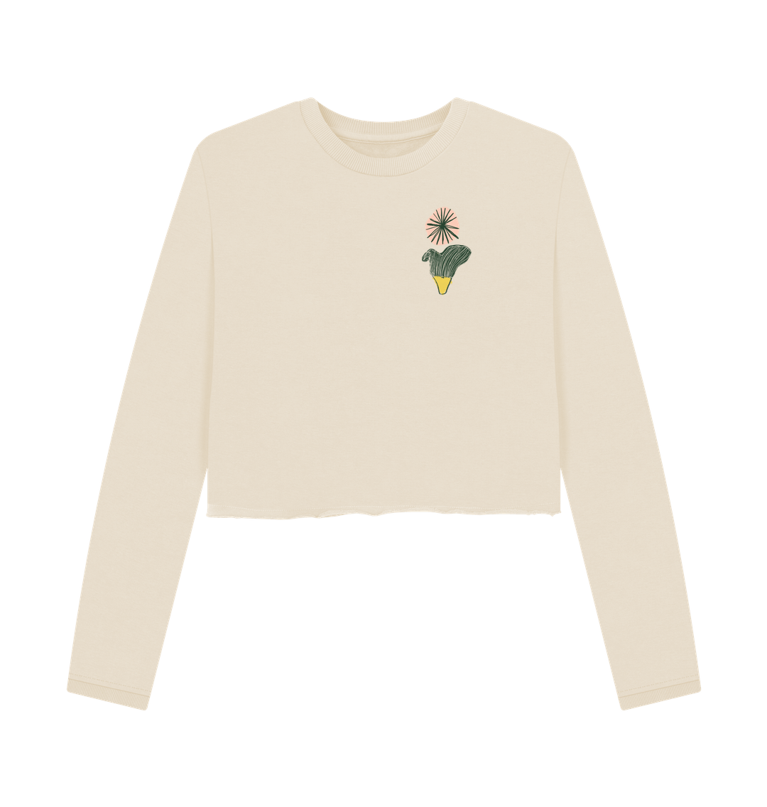 Women's Gather Boxy Jumper - Printed Sweatshirt