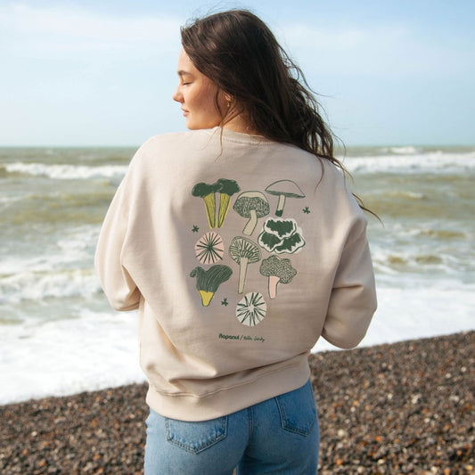 Women's Gather Oversized Sweatshirt - Printed Sweatshirt