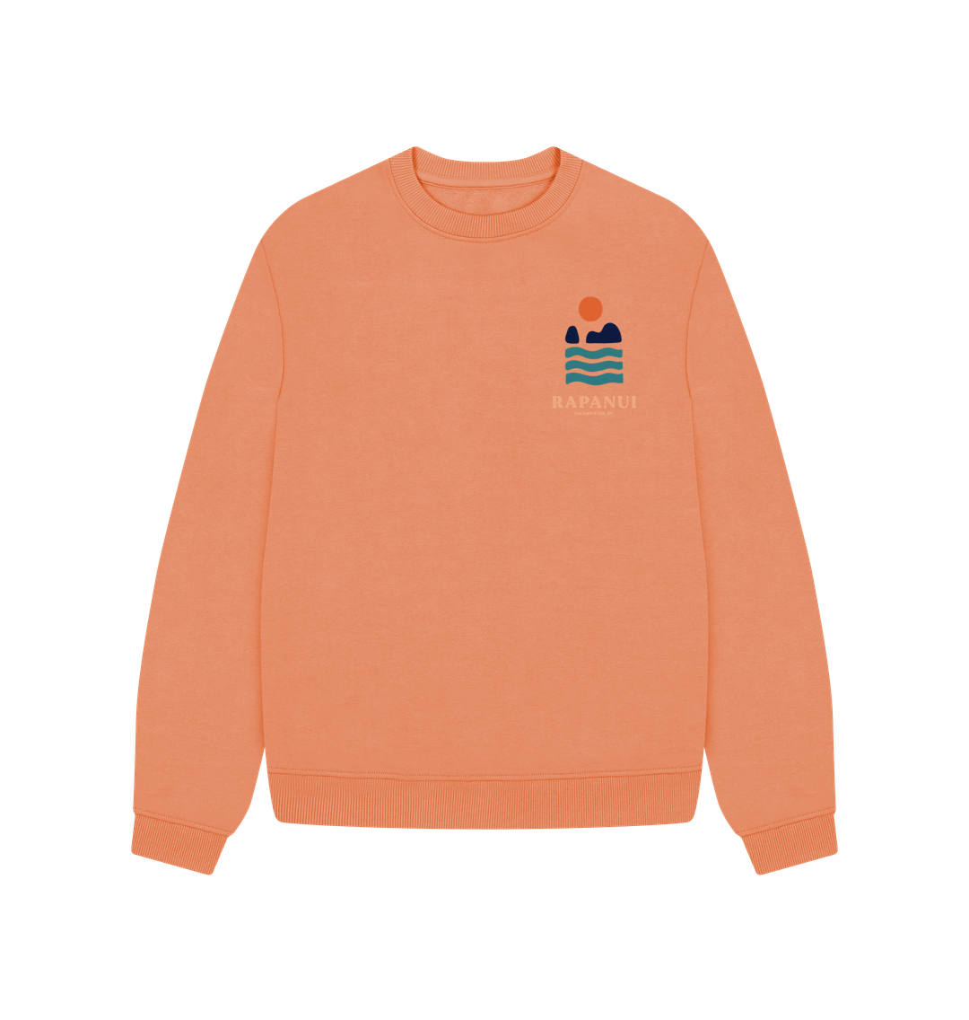 Women's Horizons Oversized Sweatshirt - Printed Sweatshirt