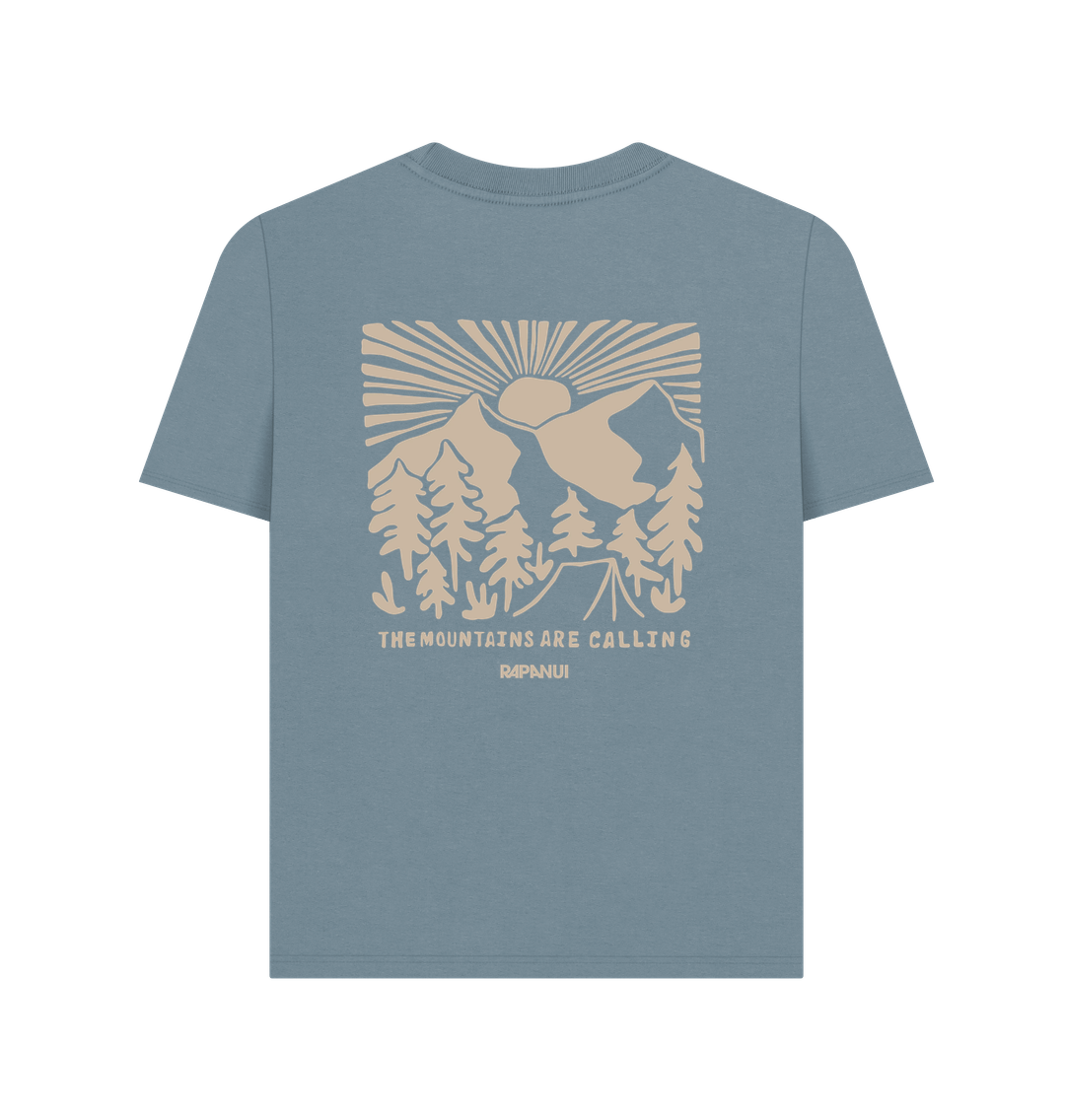 Women's Mountains Calling T-shirt - Printed T-shirt