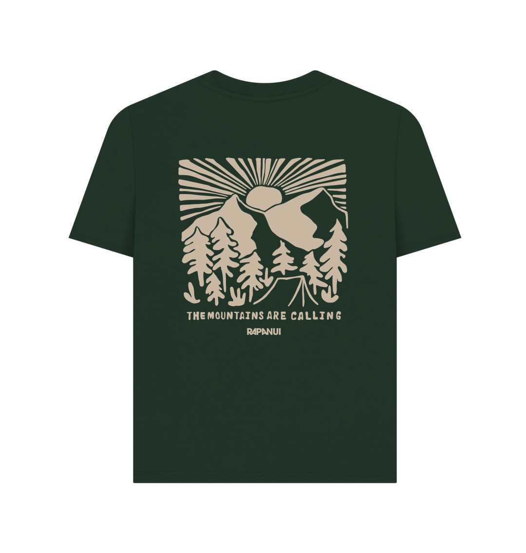 Women's Mountains Calling T-shirt - Printed T-shirt