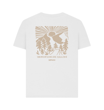 Women's Mountains Calling T - shirt - Printed T - shirt