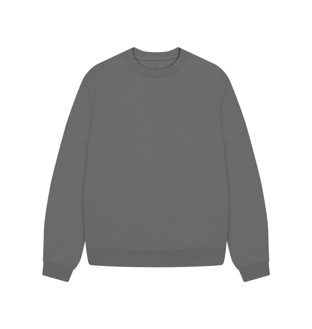 Women's Oversized Sweatshirt - Printed Sweatshirt