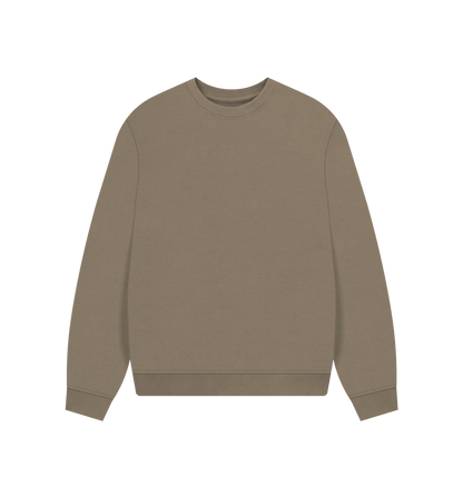 Women's Oversized Sweatshirt - Plain Sweatshirt