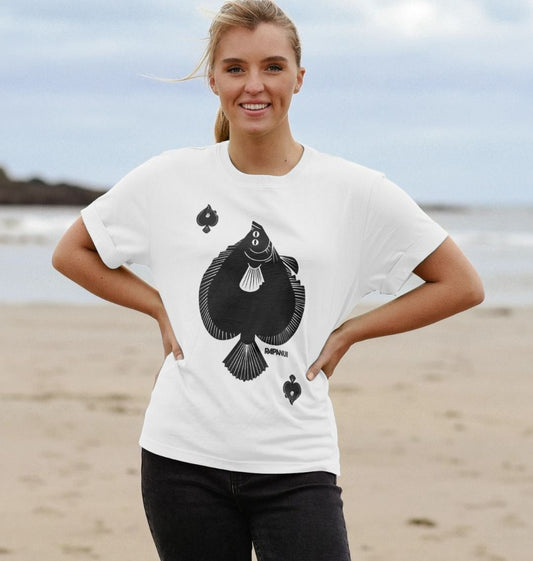 Women's Plaice of Spades T - shirt - Printed T - shirt