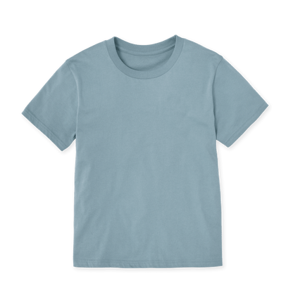 Plain blue t shirt women's best sale