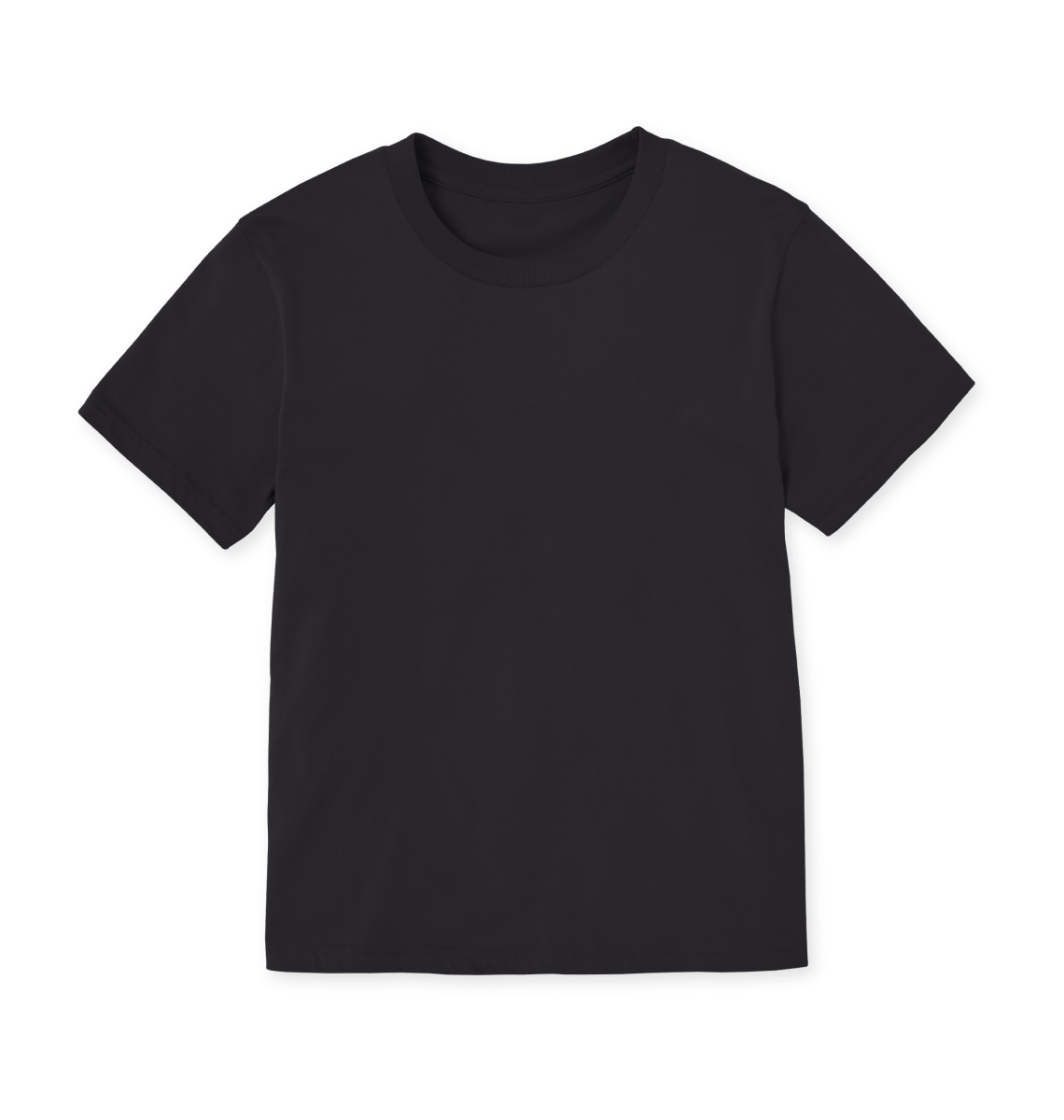 Plain black t shirt on sale