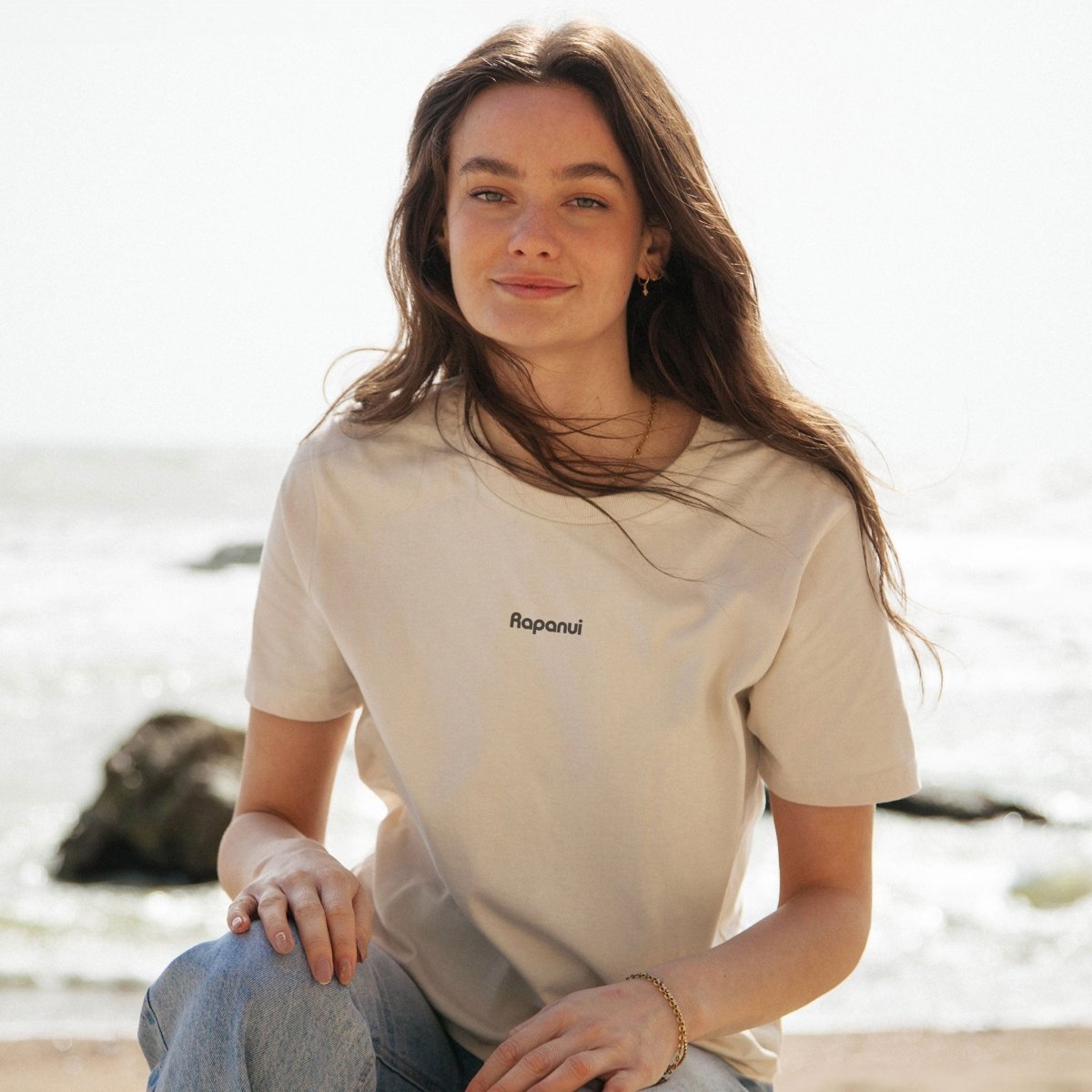 Women's Rapanui Logo Basic T - Shirt - Printed T - shirt