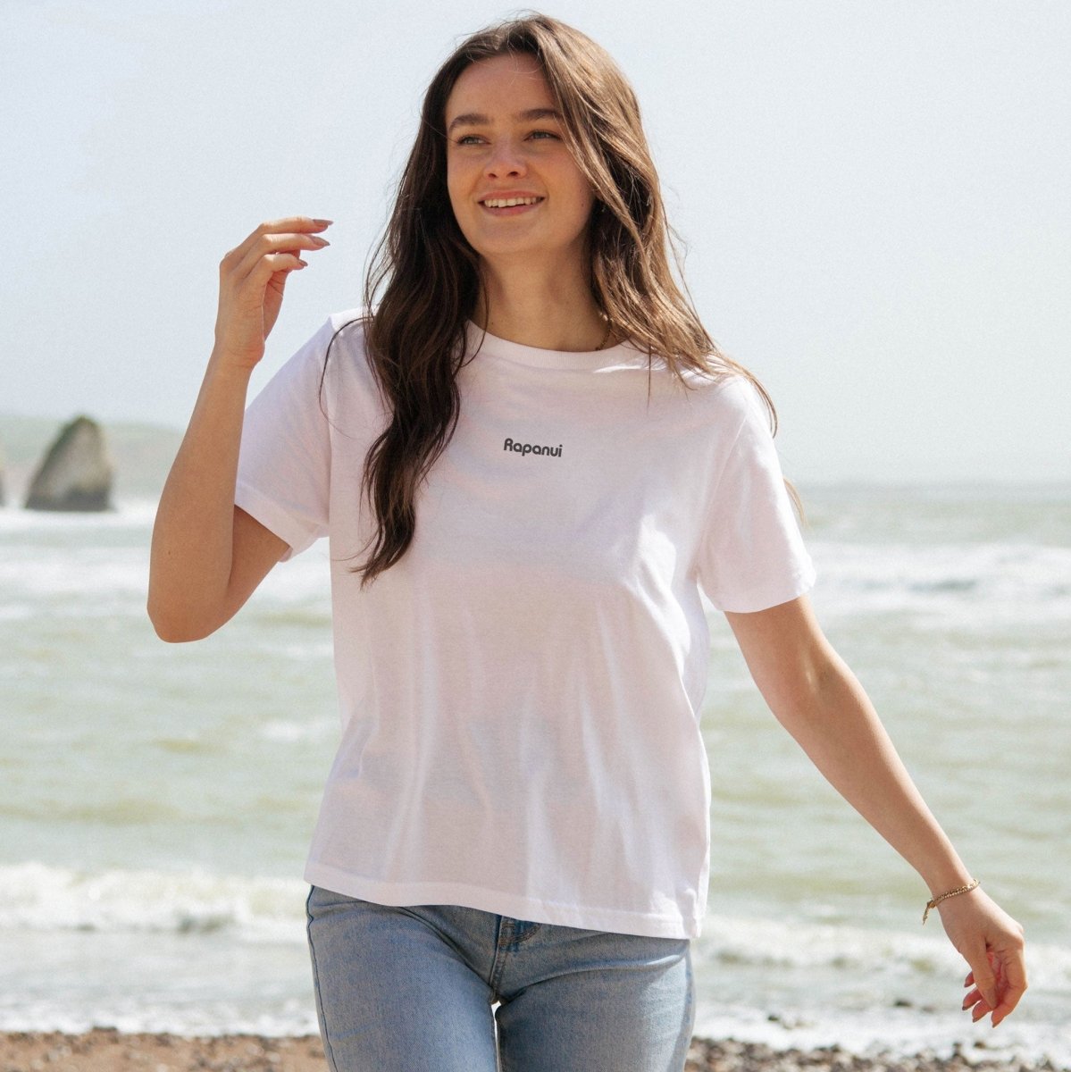 Women's Rapanui Logo Basic T - Shirt - Printed T - shirt