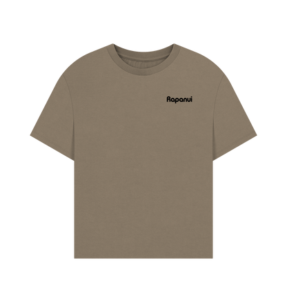 Women's Rapanui Logo Oversized T - Shirt - Printed T - shirt