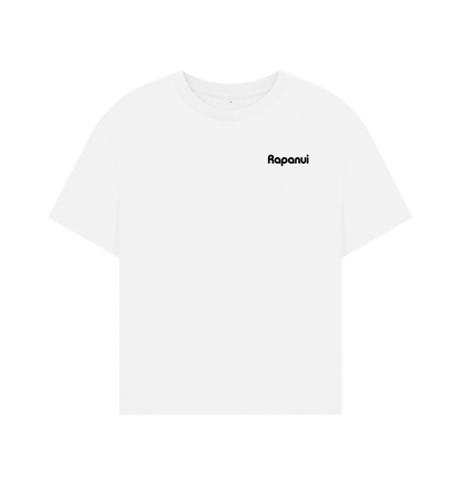 Women's Rapanui Logo Oversized T - Shirt - Printed T - shirt