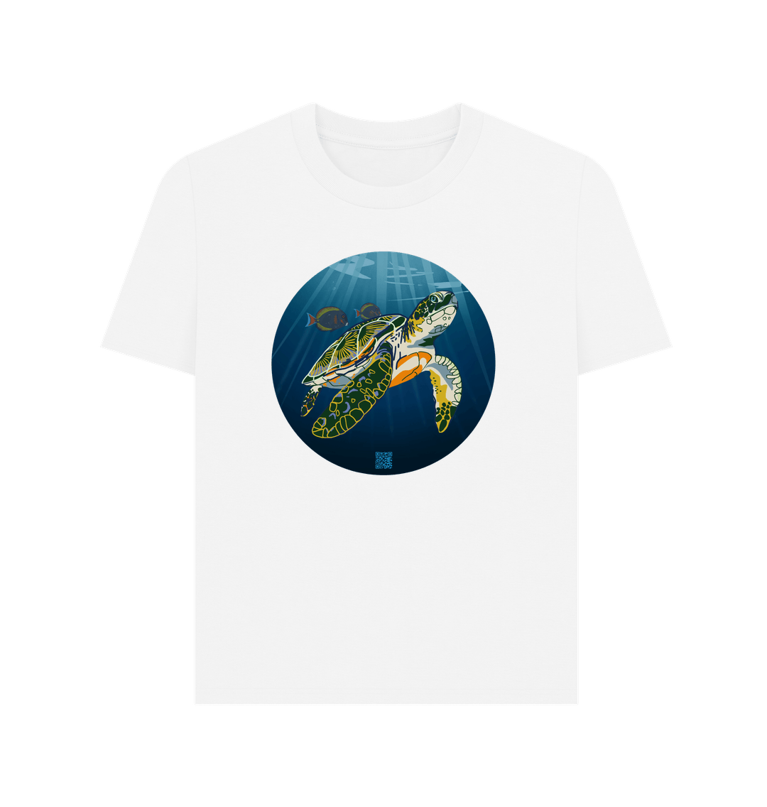 Women's Rapanui x OPY | Sea Turtle T-Shirt - Printed T-shirt