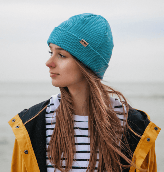 Women's Recycled Cotton Beanie Hat - Headwear