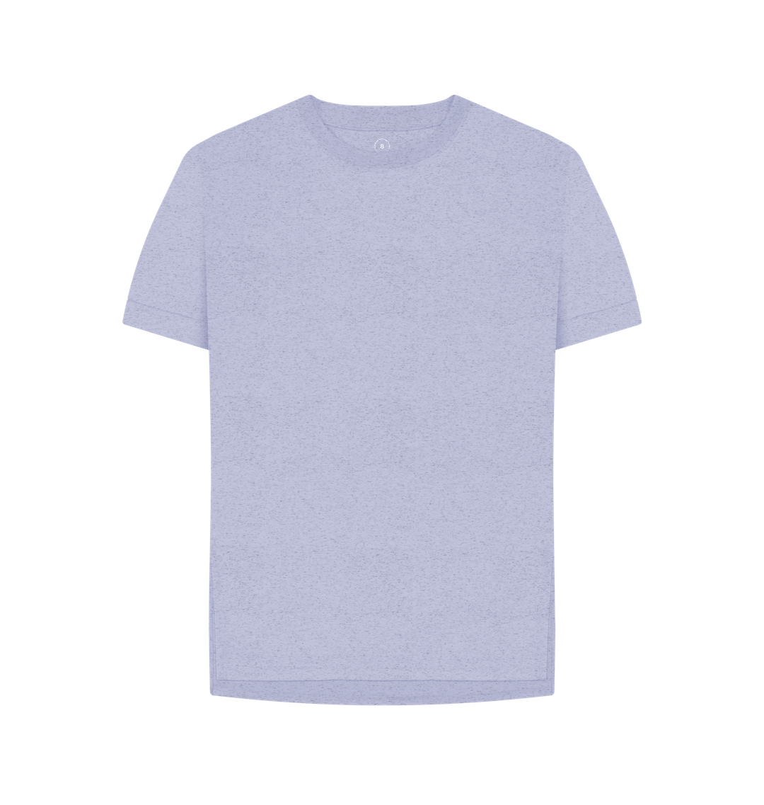 Women's Recycled Relaxed Fit T-Shirt - Plain T-Shirt