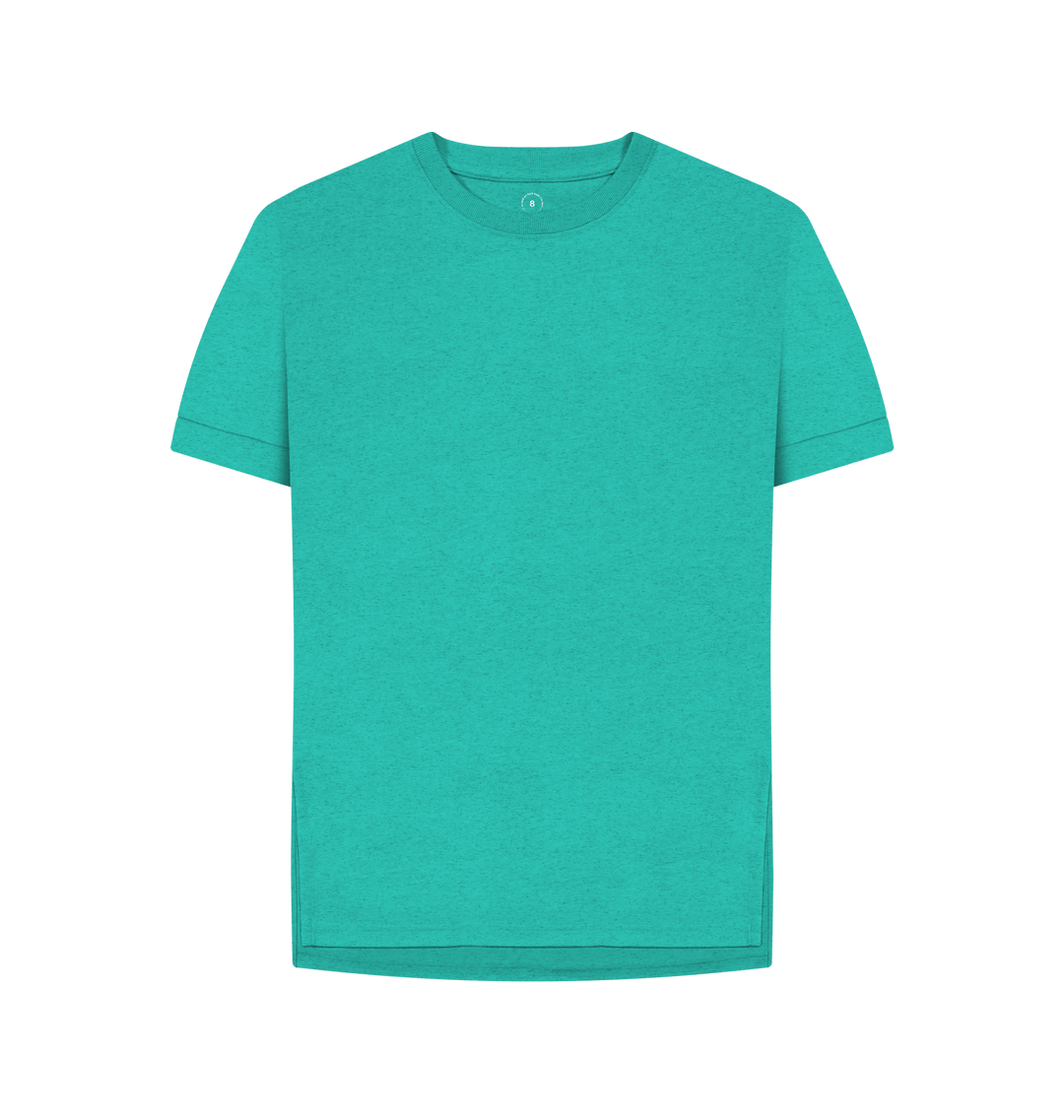 Women's Recycled Relaxed Fit T-Shirt - Plain T-Shirt